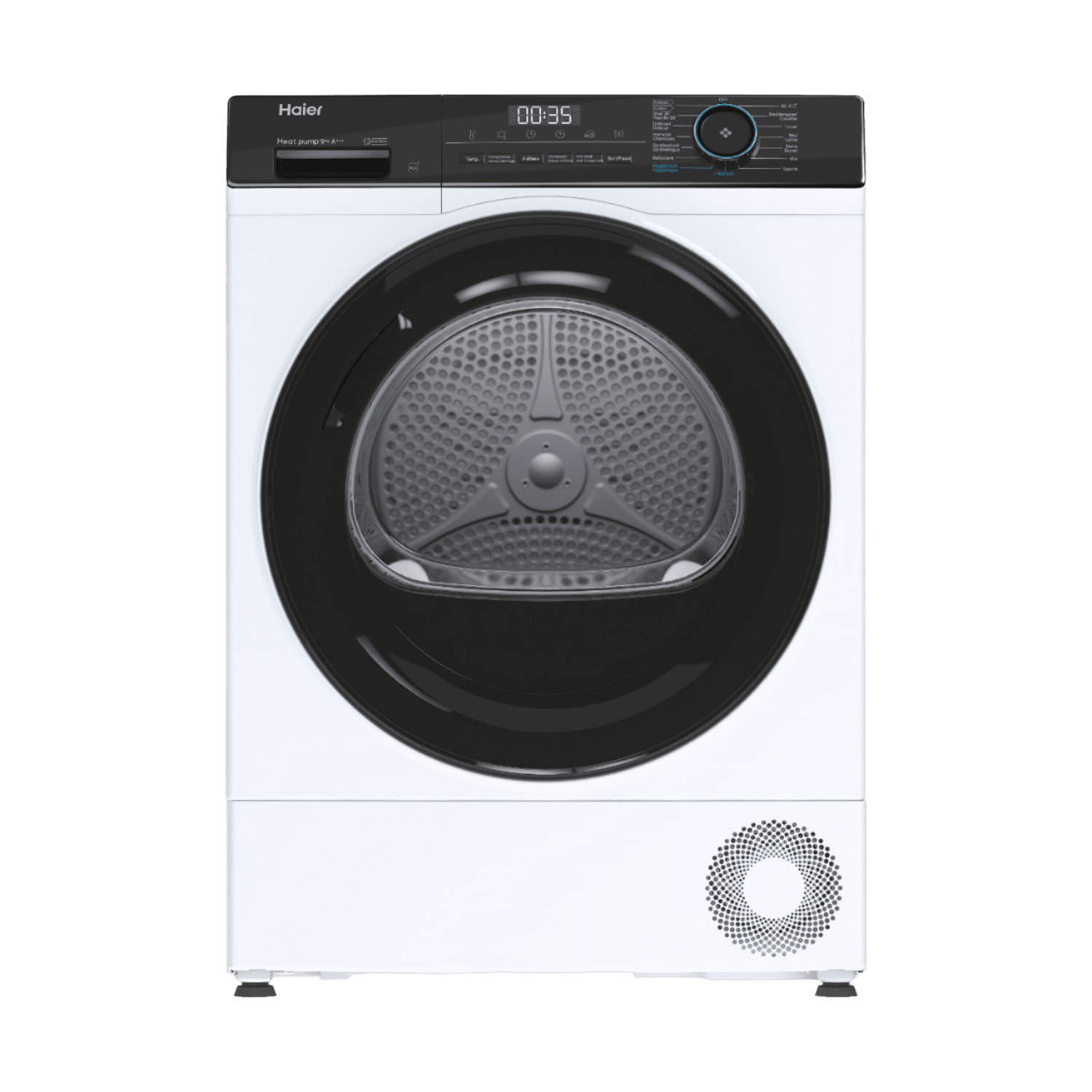 HAIER HD90-A3939E I-PRO -  Warmtepompdroger - 9 kg - 64 dB - Energielabel C