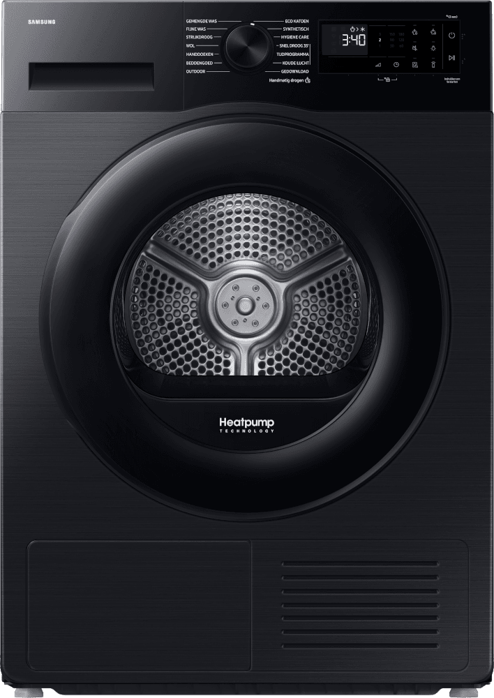 SAMSUNG DV90DG52A0ABEN 5000-serie -  Warmtepompdroger - 9 kg - 65 dB - Energielabel C