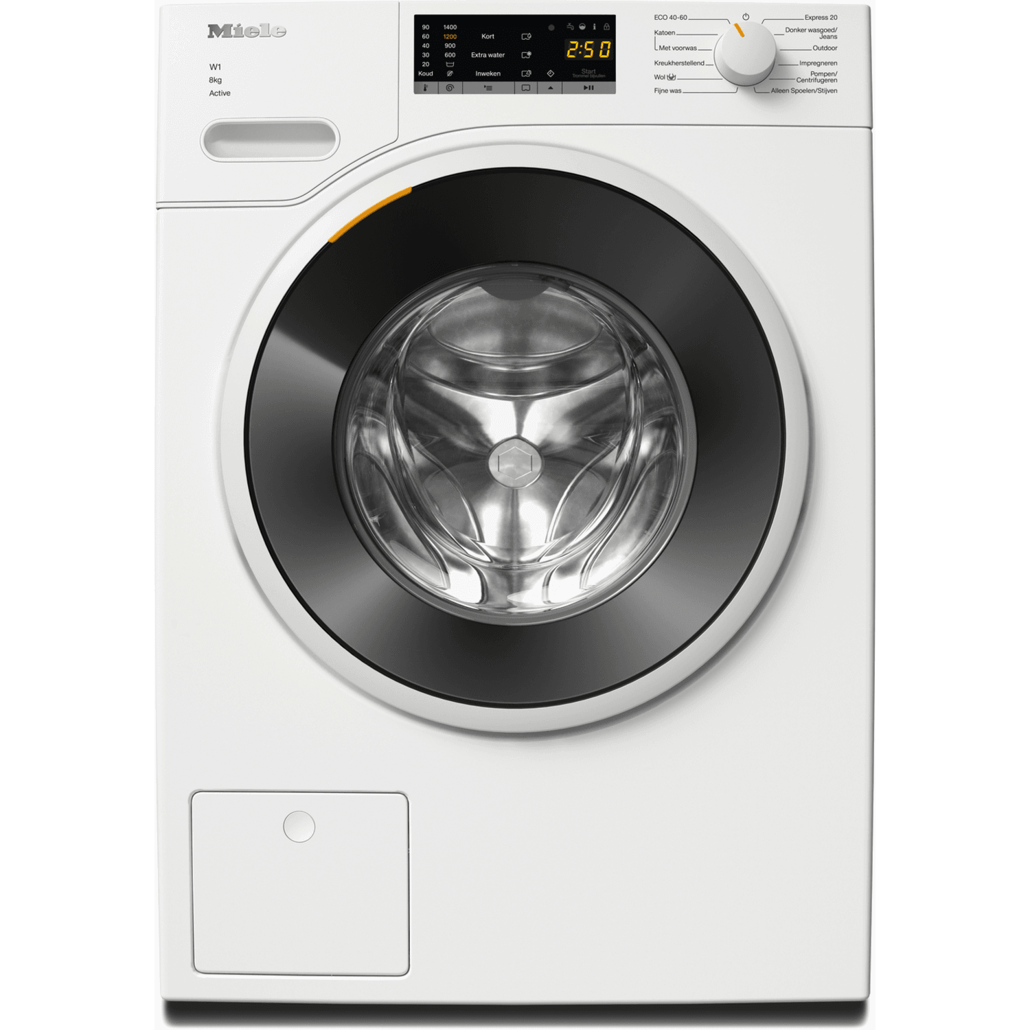 MIELE WWA 120 WCS -  Wasmachine Voorlader - 8 kg - 1400 rpm - 72 dB