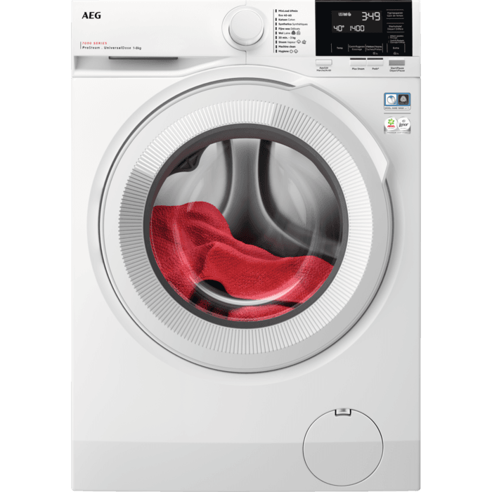 AEG 7000 serie ProSteam® UniversalDose Wasmachine voorlader 8 kg LR73CU86