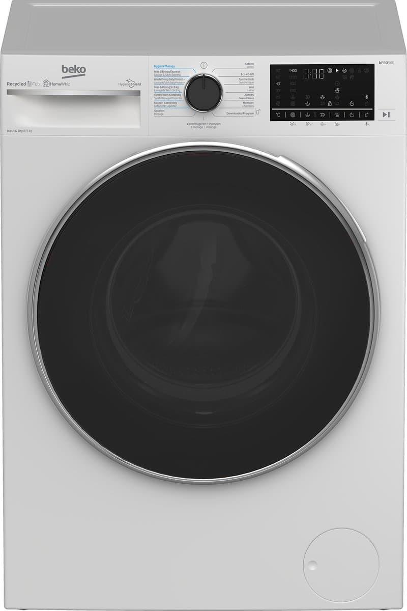 Beko B5DT510446W - AutoDose - RecycledTub™ - Was-droogcombinatie