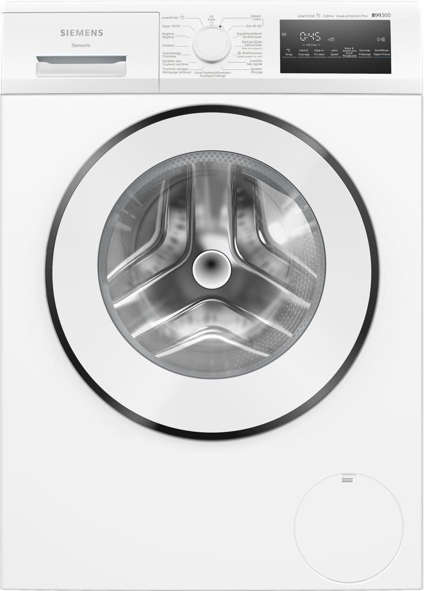 Siemens WM14N27XFG - iQ300 - Wasmachine - 8 kg - 1400 rpm - Energielabel A - smartFinish: vermindert kreukels tot 50%