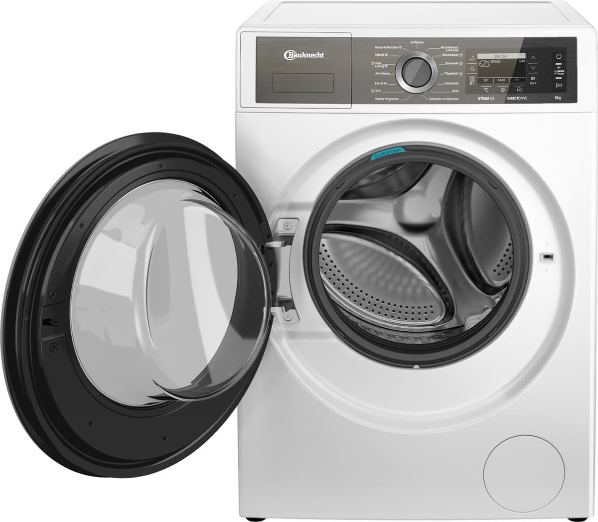 Bauknecht B8 09AD SILENCE DE wasmachine Voorlader 10 kg 1400 RPM Wit