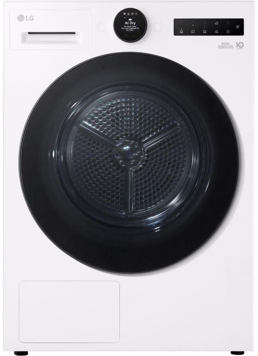 LG RH9X76WH - warmtepompdroger - B label (2025) - 9 kg