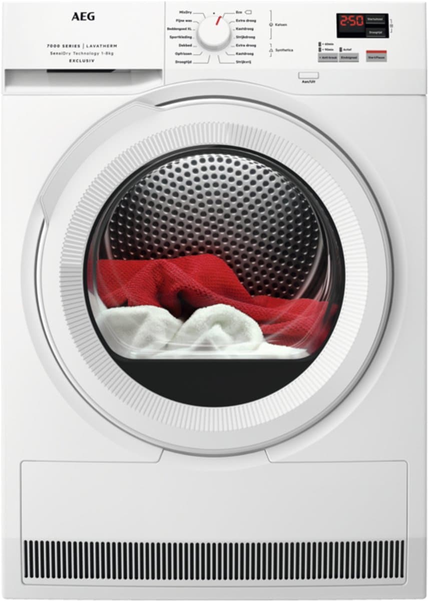 AEG TR7AACHEN 7000 serie Sensidry - Wasdroger Warmtepompdroger - 8 kg