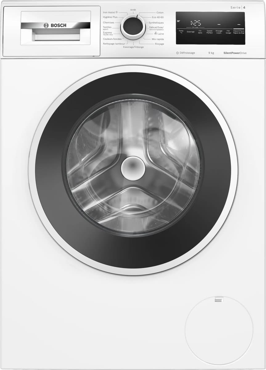 BOSCH WAN2823PFR Wasmachine 9 kg A Franse display