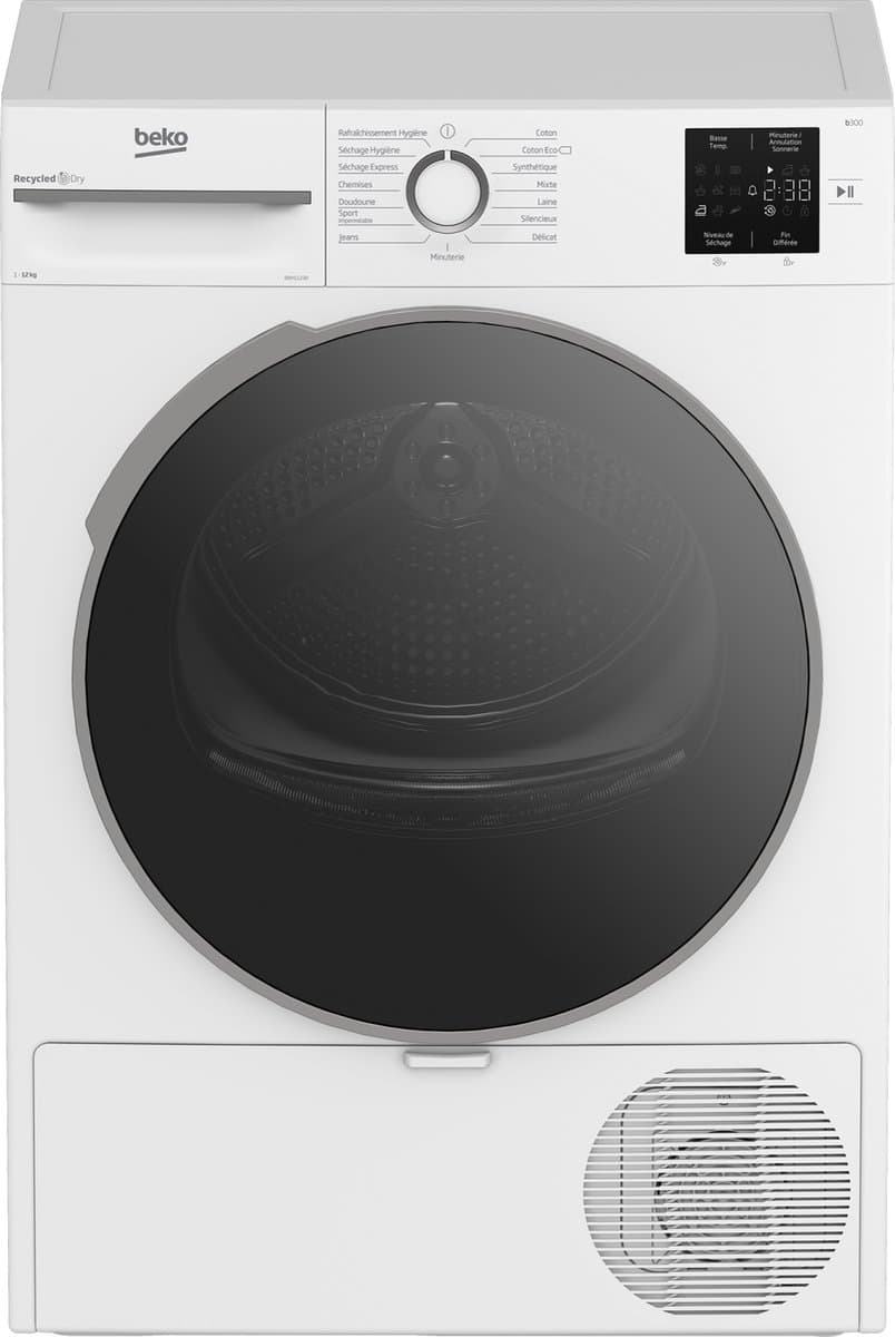 BEKO D0H11230 Warmtepompdroger 12 kg Franse display