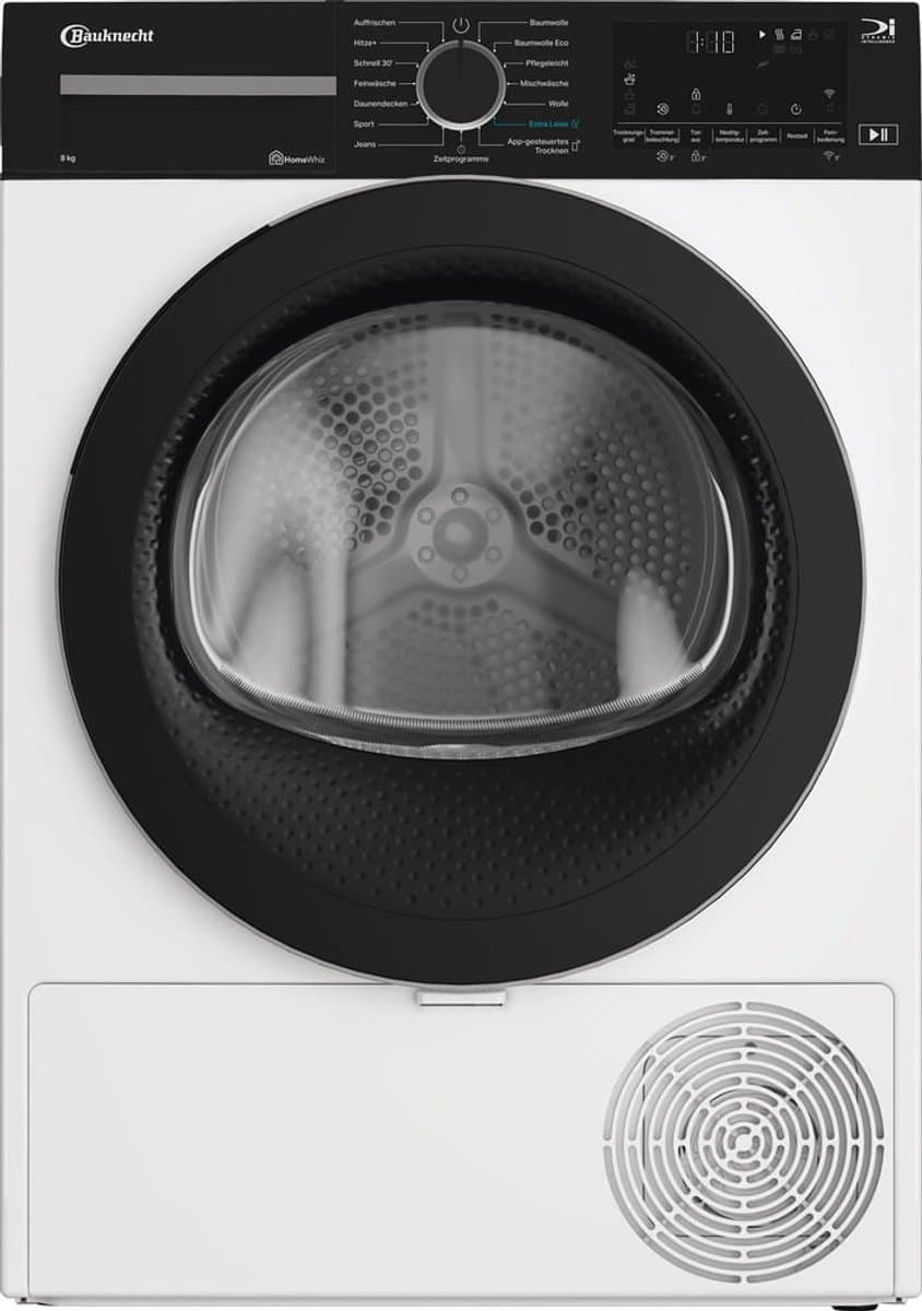 Bauknecht BD 8C WBS | Warmtepompdroger | 8 kg | C | Taaldisplay Duits