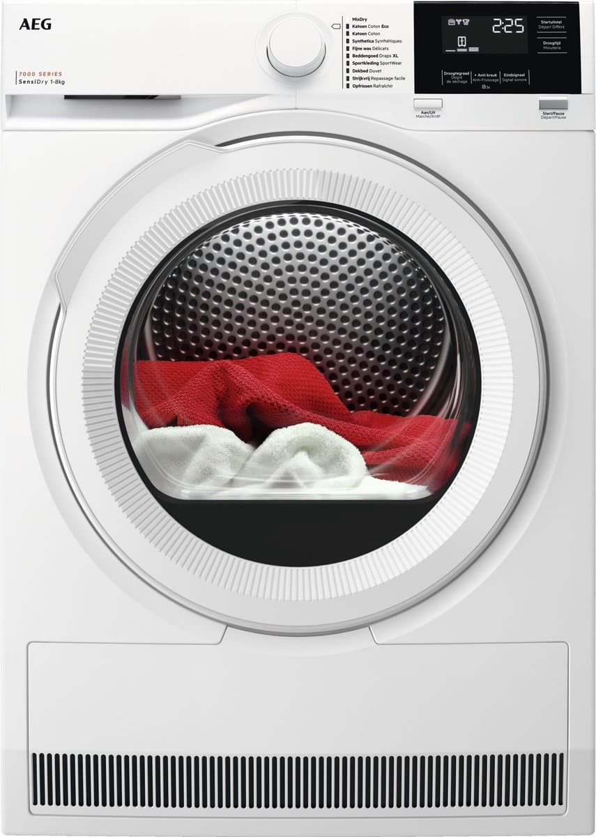 AEG TR78432B 7000 serie SensiDry® - Wasdroger Warmtepompdroger - NL/FR