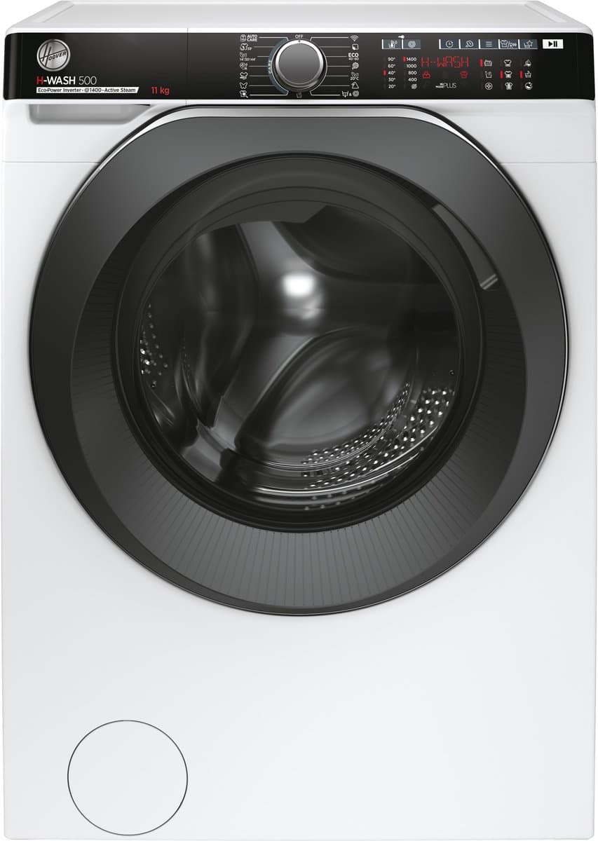 Hoover H-WASH 500 HWP 411AMBC/1-S wasmachine Voorlader 11 kg 1400 RPM Wit