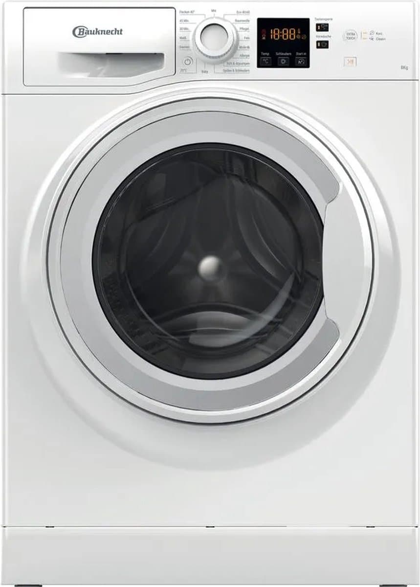 Bauknecht BPW 814 A | Wasmachine | 8 kg | A Label | Duits display