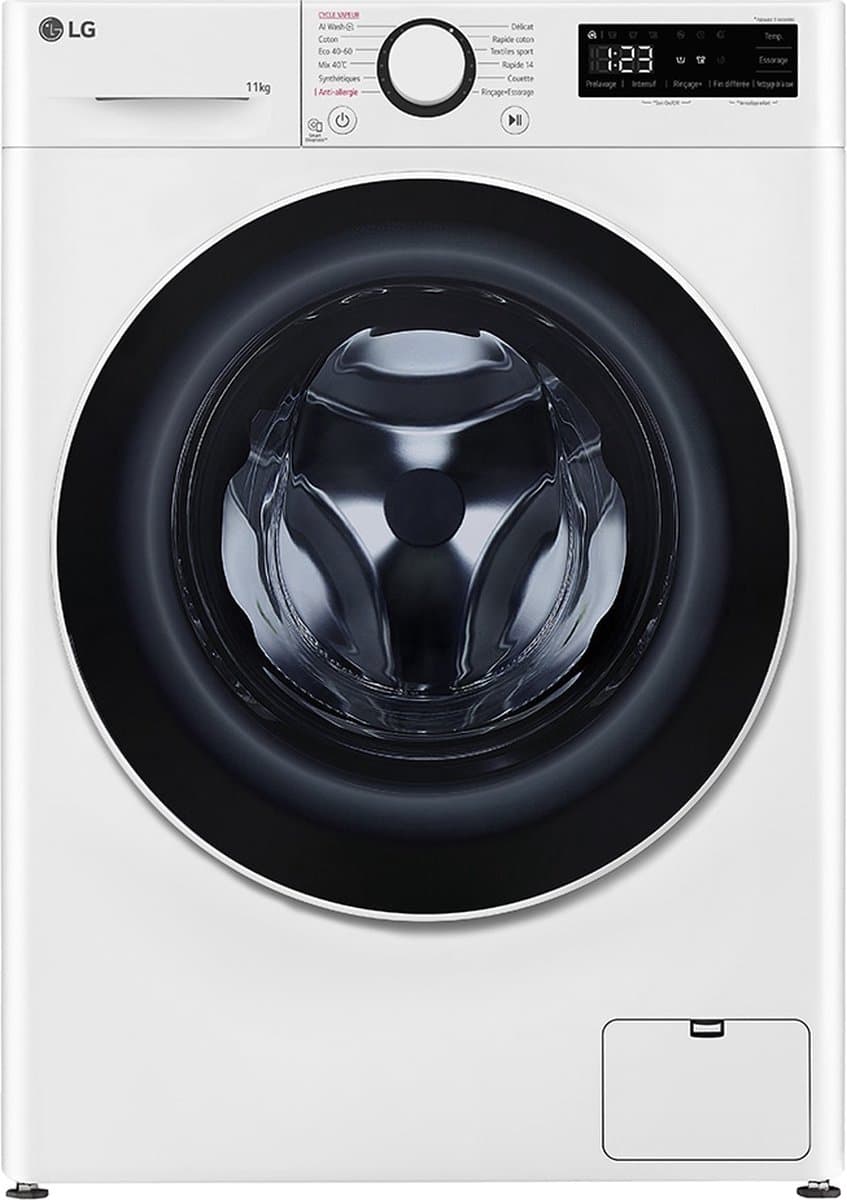 LG F14R50WHS wasmachine Voorlader 11 kg 1350 RPM Wit