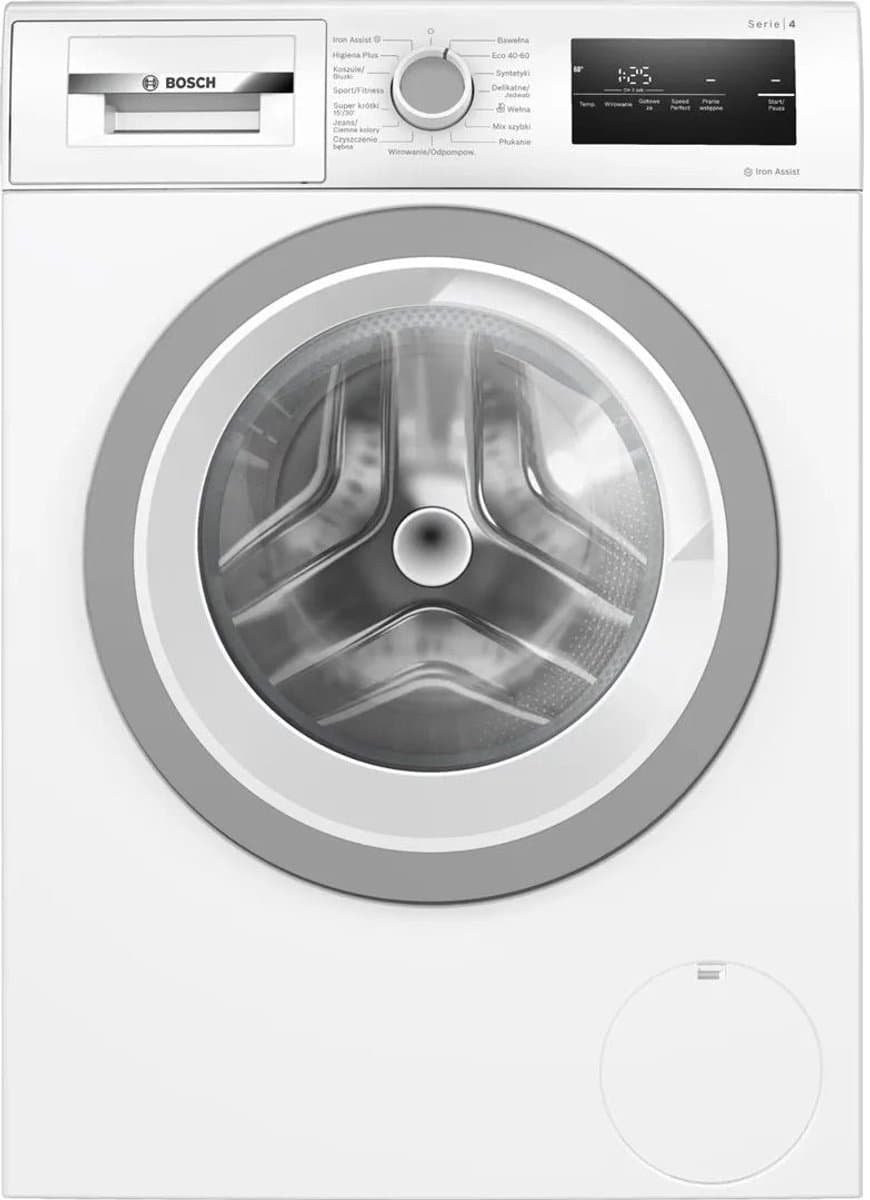 Bosch WAN2813APL - Wasmachine - Vulgewicht 8 kg - 1400 RPM - 72 dB - A label - Wit - Poolstalig Display