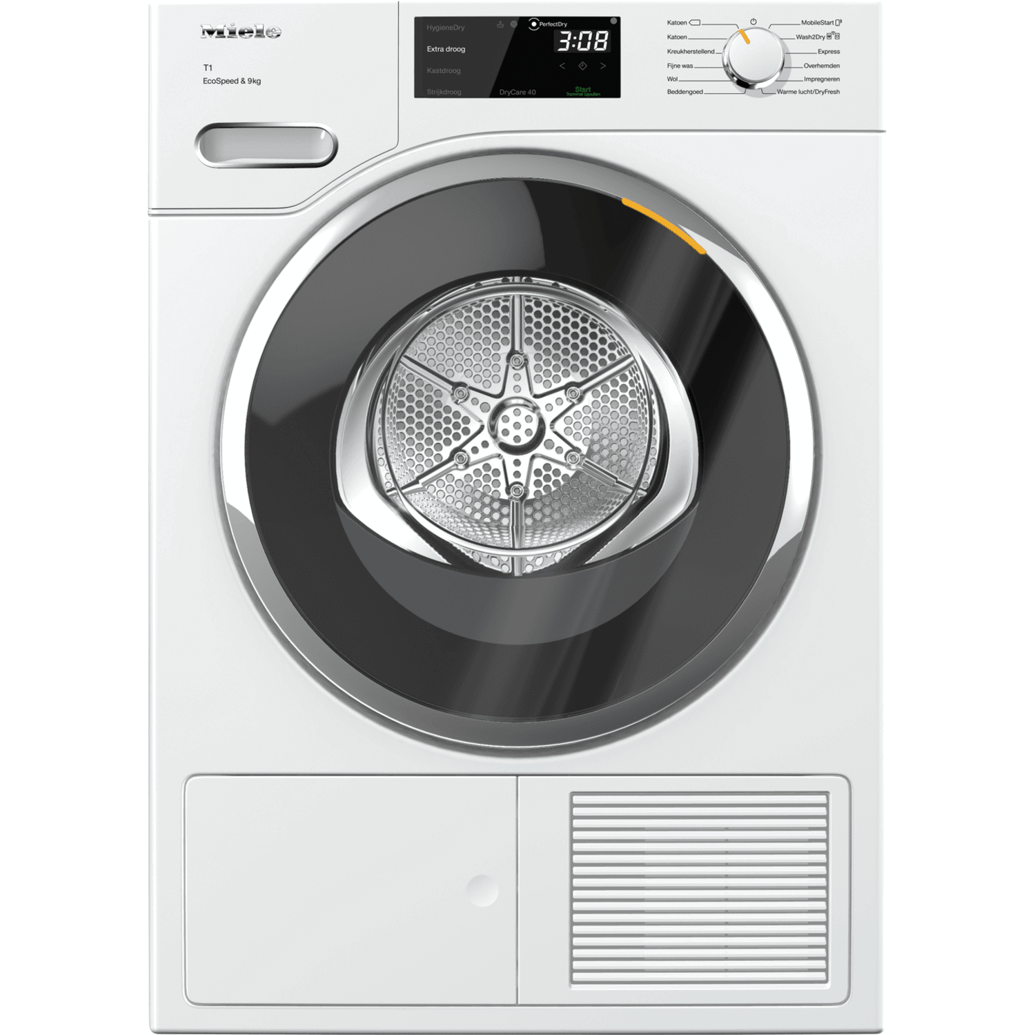MIELE TWH 780 WP EcoSpeed - Warmtepompdroger - 9 kg - 62 dB - Energielabel C