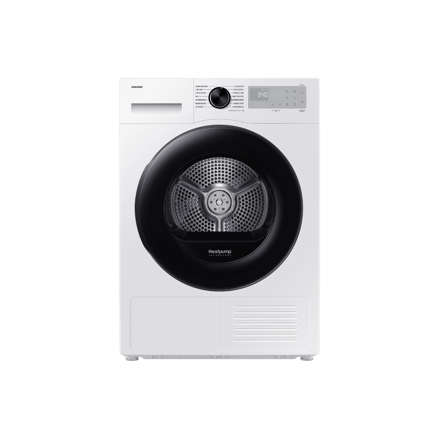 SAMSUNG DV90DG52A0AHEN 5000-serie - Warmtepompdroger - 9 kg - 65 dB - Energielabel C