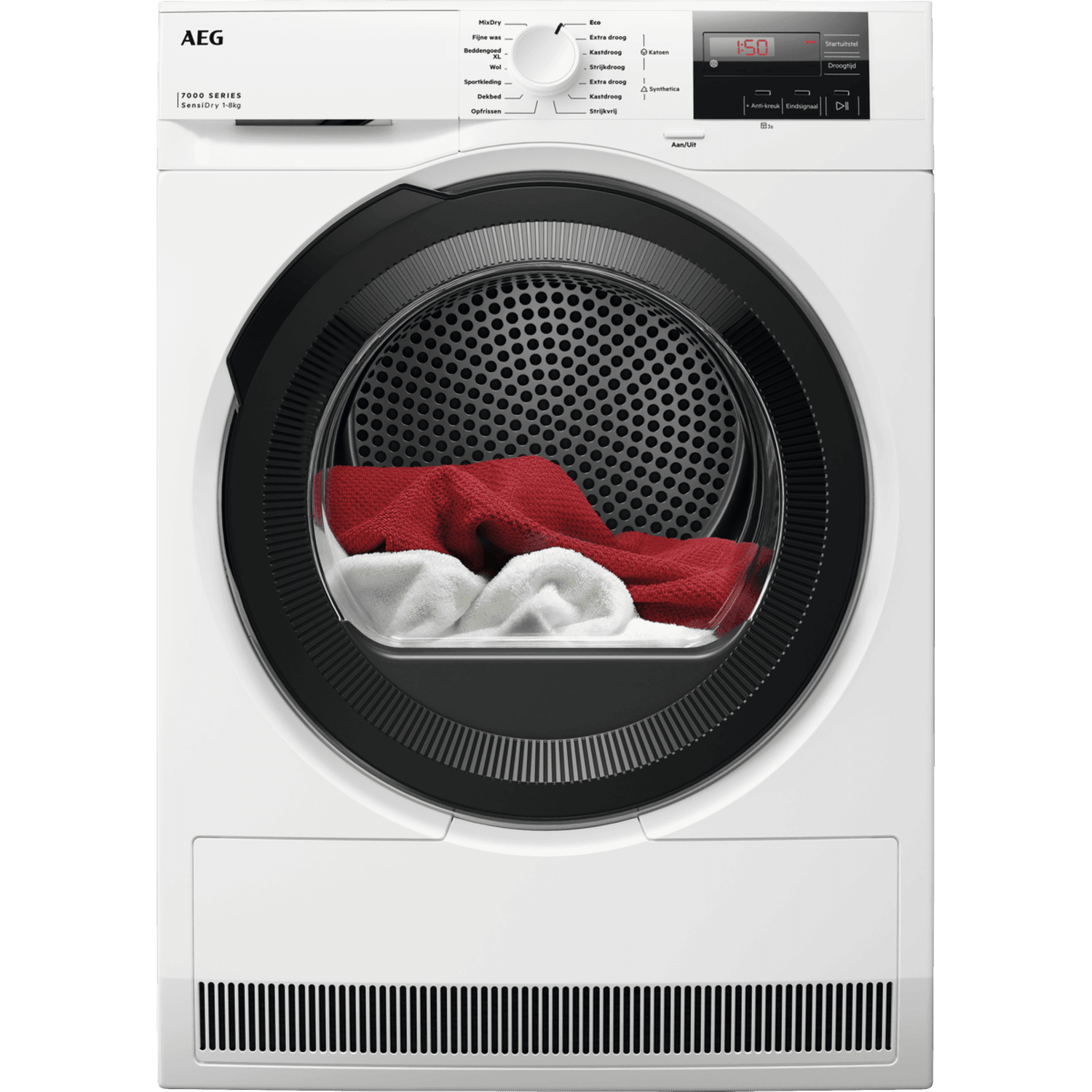 AEG TR728D4Z - 8 kg - 64 db(A) - Energielabel D Warmtepompdroger