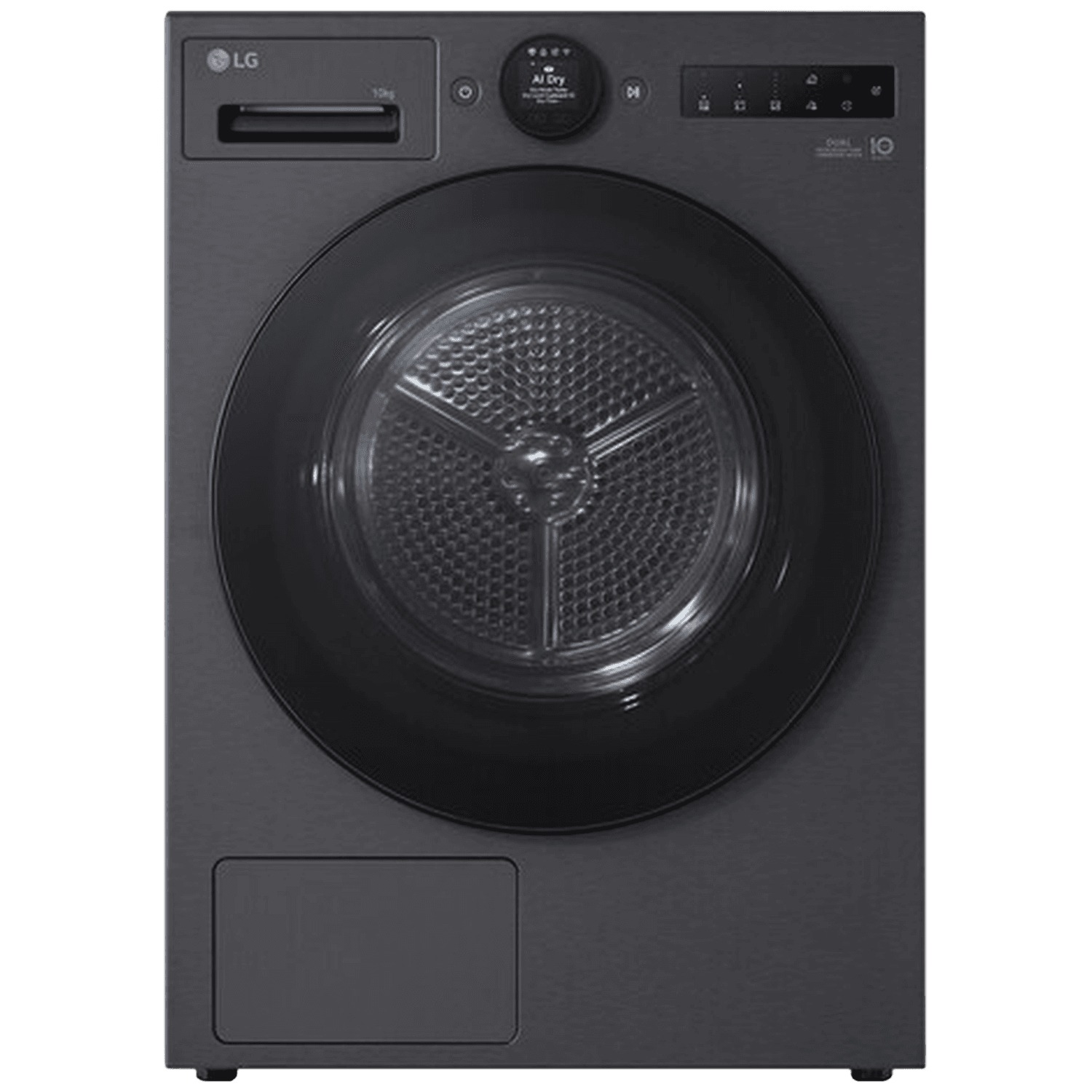 LG RT10X8B - Warmtepompdroger - 10kg - 62 dB - Energielabel C