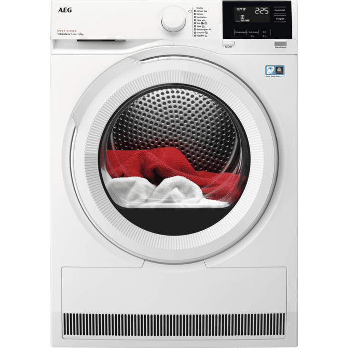 AEG 8000 serie AbsoluteCare® Warmtepomp Droger 8 kg TR838A2B