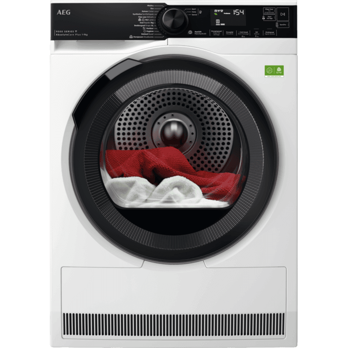 AEG 9000 AbsoluteCare® Plus - Warmtepomp Droger 9 kg TR969BC6