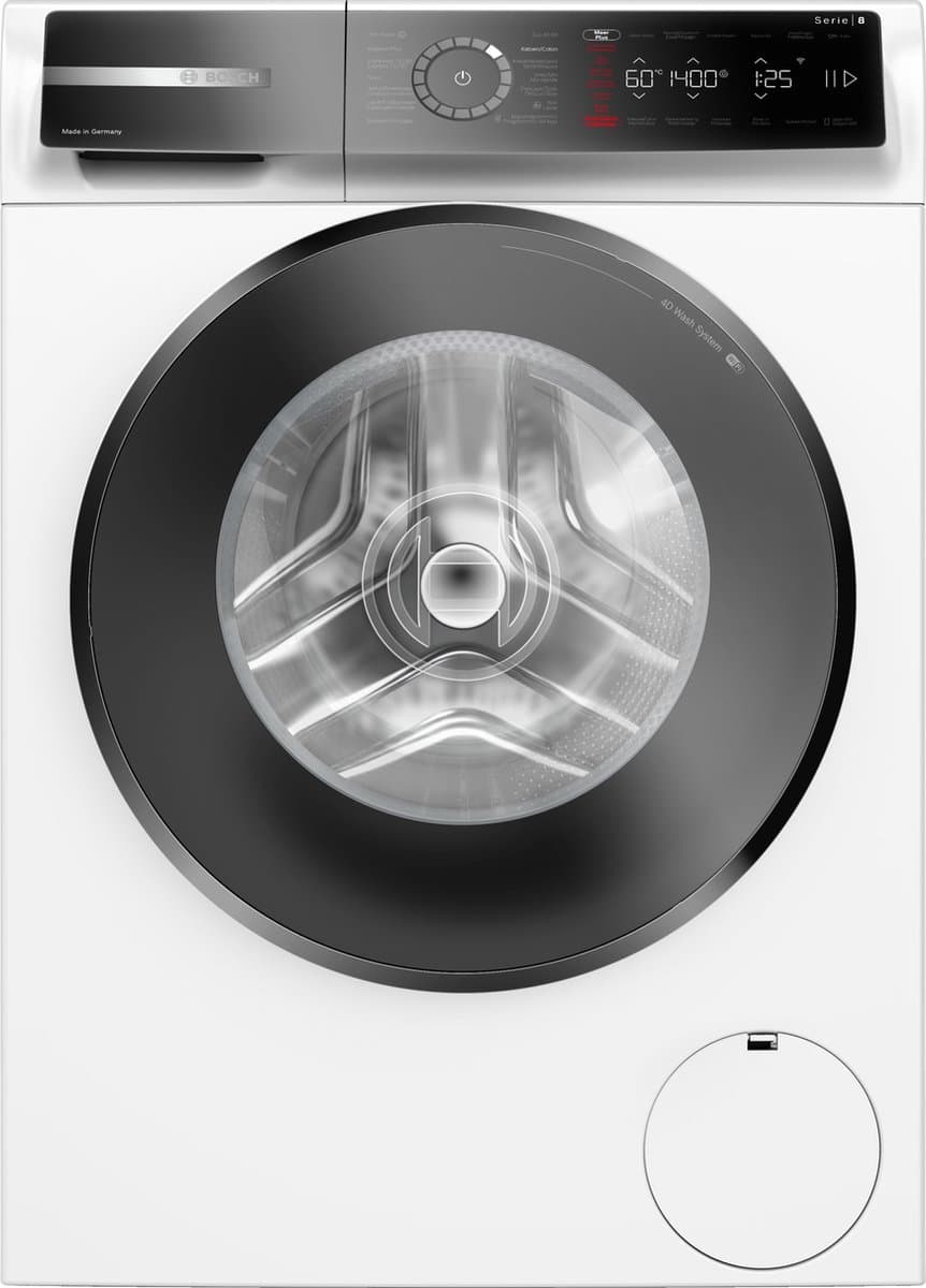 Bosch WGB2440AFG - Serie 8 - Wasmachine met stoom - 9 kg - 1400 rpm - 50% zuiniger dan energielabel A - Home Connect - NL/FR