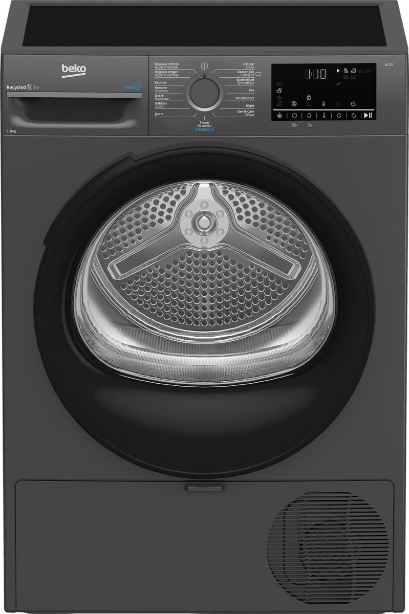 Beko BM3T3824A - OptiSense® - Warmtepompdroger - 8 kg