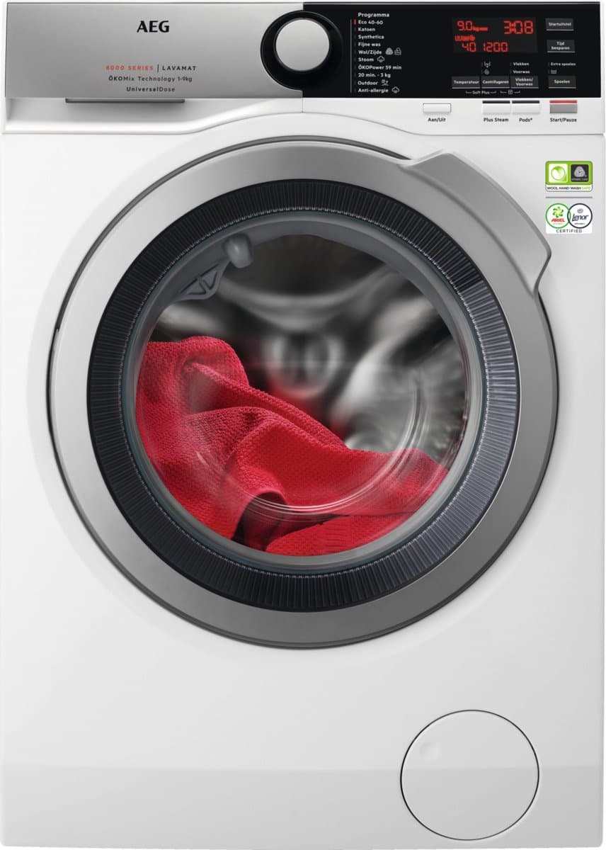 AEG L8FE8000V ÖKOMix UniversalDose - Wasmachine - 9kg - Energielabel A