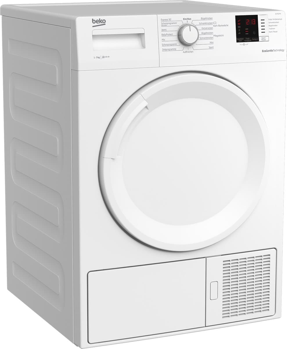 Beko DS7512PA wasdroger Vrijstaand Voorlader 7 kg Wit