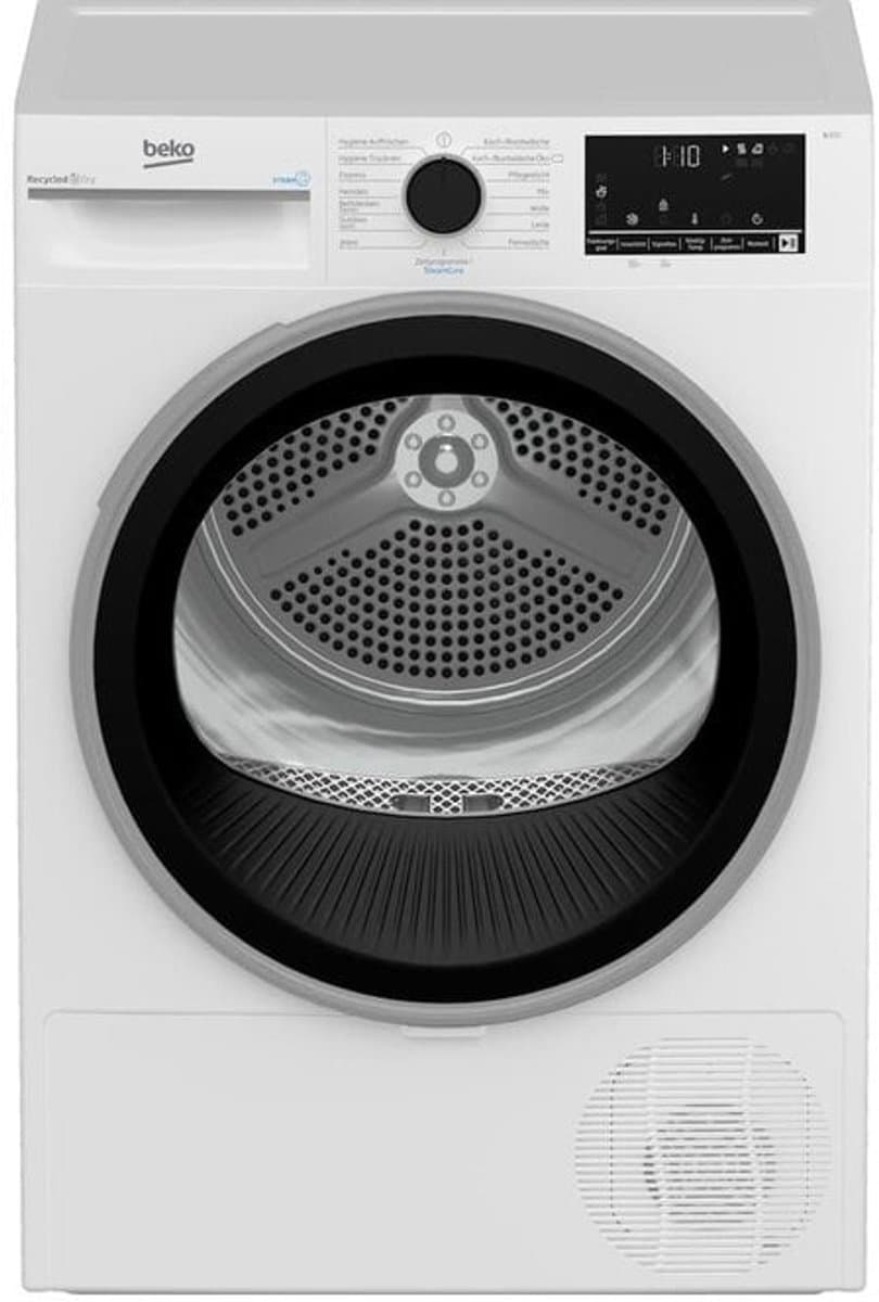 Beko B3T3249S | Warmtepompdroger | 9 kg | C | Taaldisplay Duits