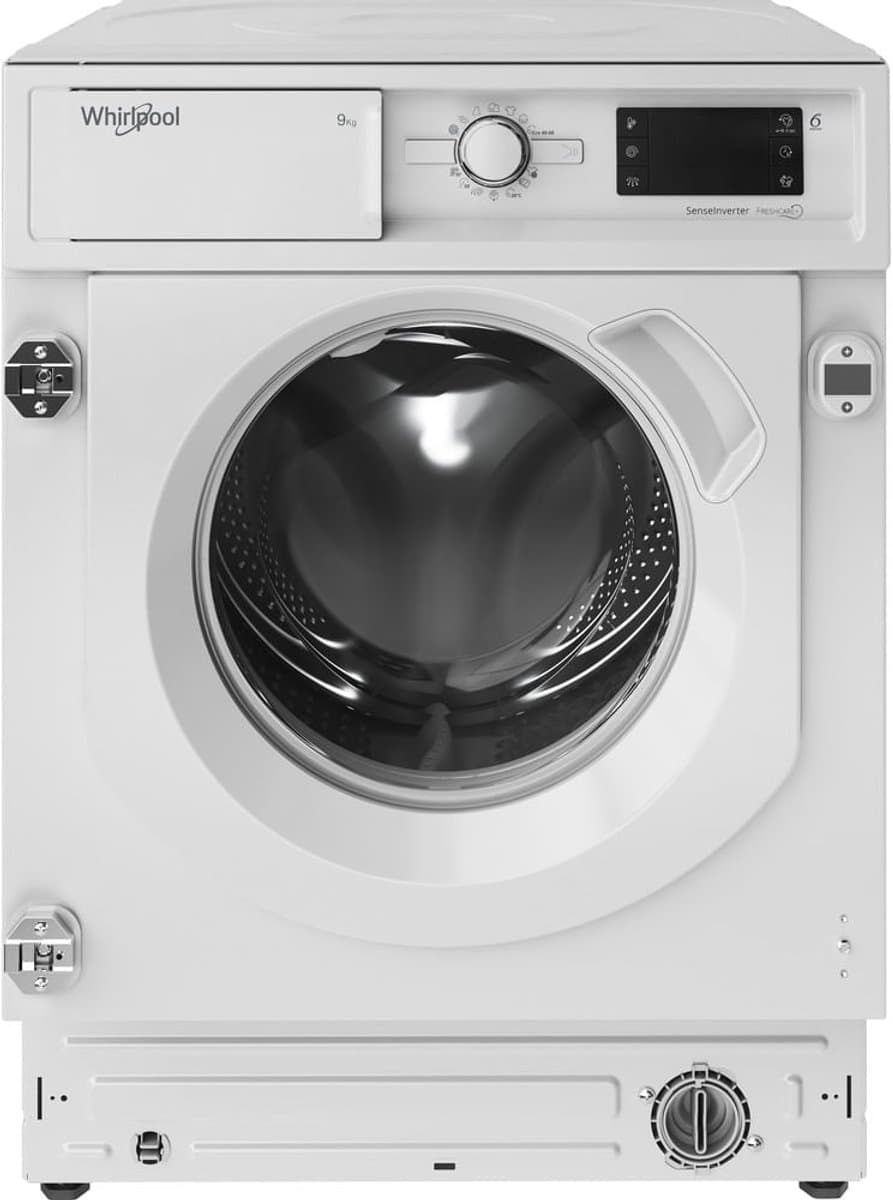 Whirlpool BI WMWG 91485 EU - Inbouw wasmachine - Voorbelading - 9 kg - 1400 RPM - Wit - B label - 70 dB
