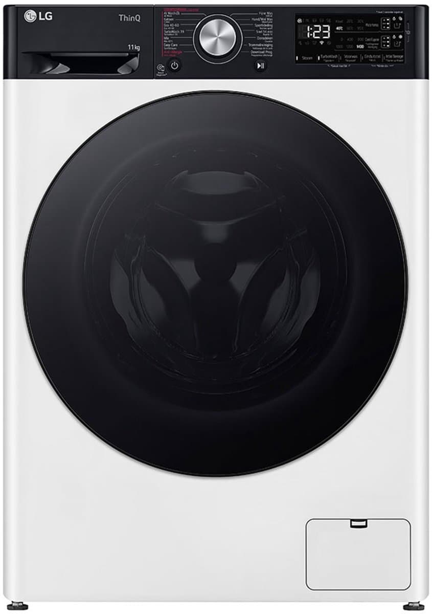 LG F4WR7511SYW wasmachine Voorlader 11 kg 1360 RPM Wit