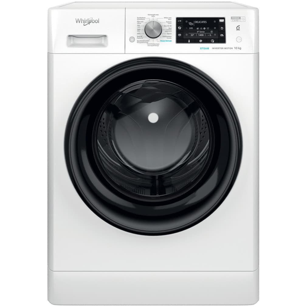 Whirlpool FFD 10489E BV BE Wasmachine Wit