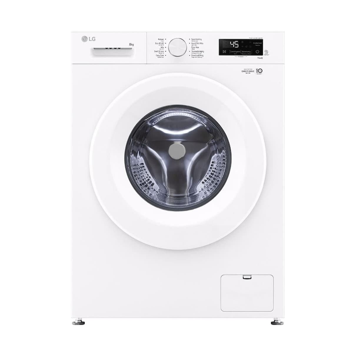 LG F4X1008NWH Wasmachine Wit